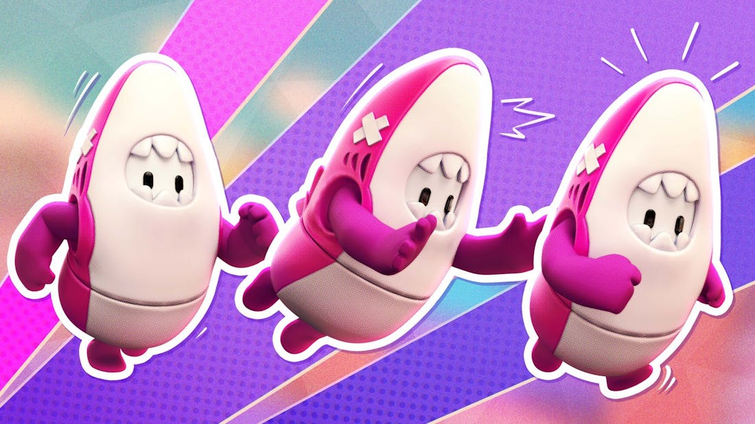 fall_guys_shark.jpg Fall Guys moet binnenkort opnieuw geïnstalleerd worden op PlayStation