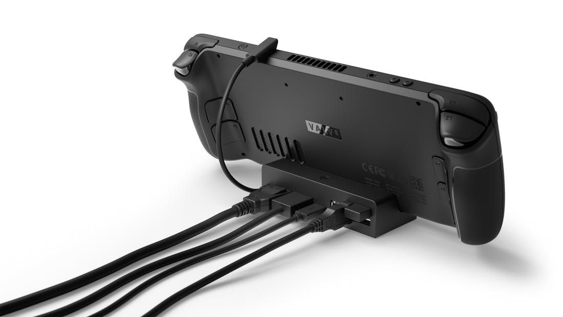 steam-deck-dock.jpg Officiële dock van Steam Deck verschijnt pas in de lente