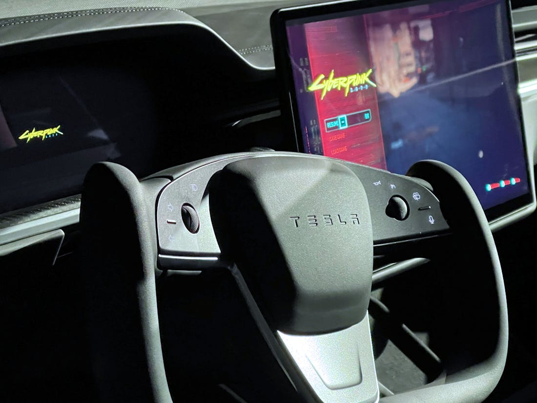 tesla-navi-23-gpu-cyberpunk-2077.png Tesla wil dashboardcomputer compatibel maken met Steam