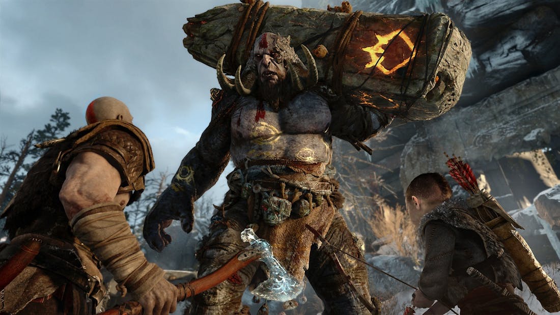 god-of-war.jpeg Zo ziet God of War er op een Ultrawide-scherm uit