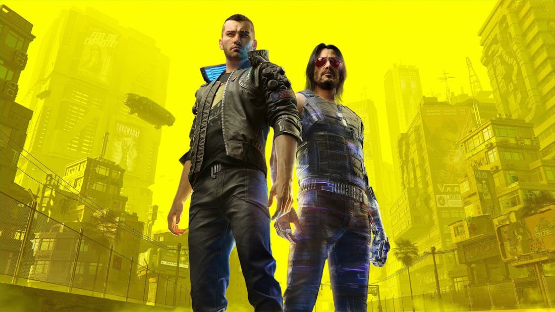 cyberpunk-banner.jpg Cyberpunk 2077-maker wil schikken met boze aandeelhouders