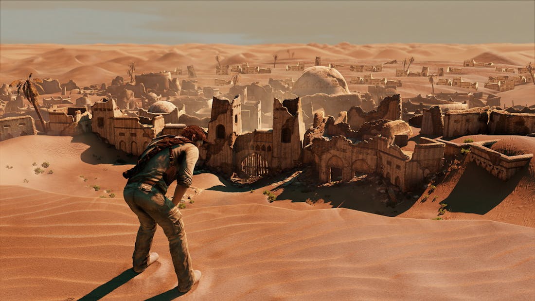 desert-village-view.jpg Naughty Dog blikt terug op tienjarig jubileum van Uncharted 3