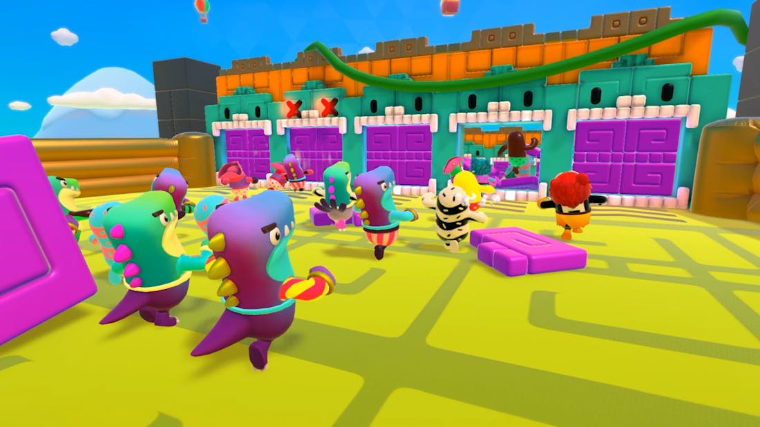 Fall-Guys.png Fall Guys heette eerst Fool's Gauntlet en werd meer dan tien keer gepitcht