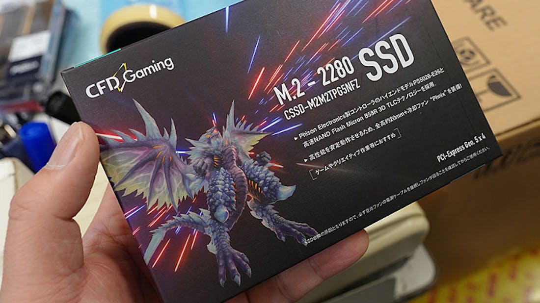 cfd-gaming-pcie-gen-5-ssd.jpg Eerste PCIe 5.0-ssd nu te koop in Japan