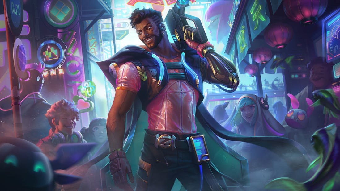 league-of-legends-cyberpop-akshan.jpg Nieuw League of Legends-personage Akshan onthuld