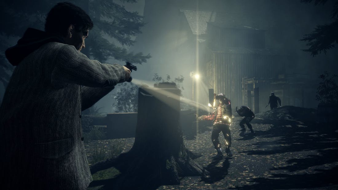 alanwake-remastered_2021_09-09-21_003.jpg In-game reclame wordt uit Alan Wake Remastered gehaald