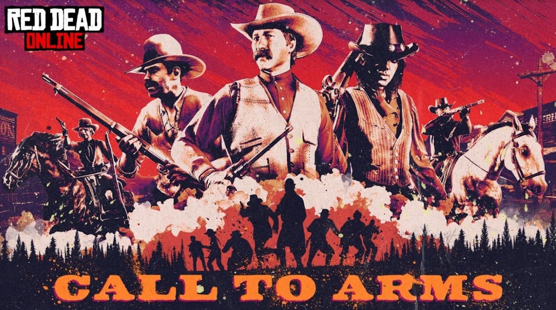 rdonline.jpg Red Dead Online bevat nieuwe survivalmodus genaamd Call to Arms