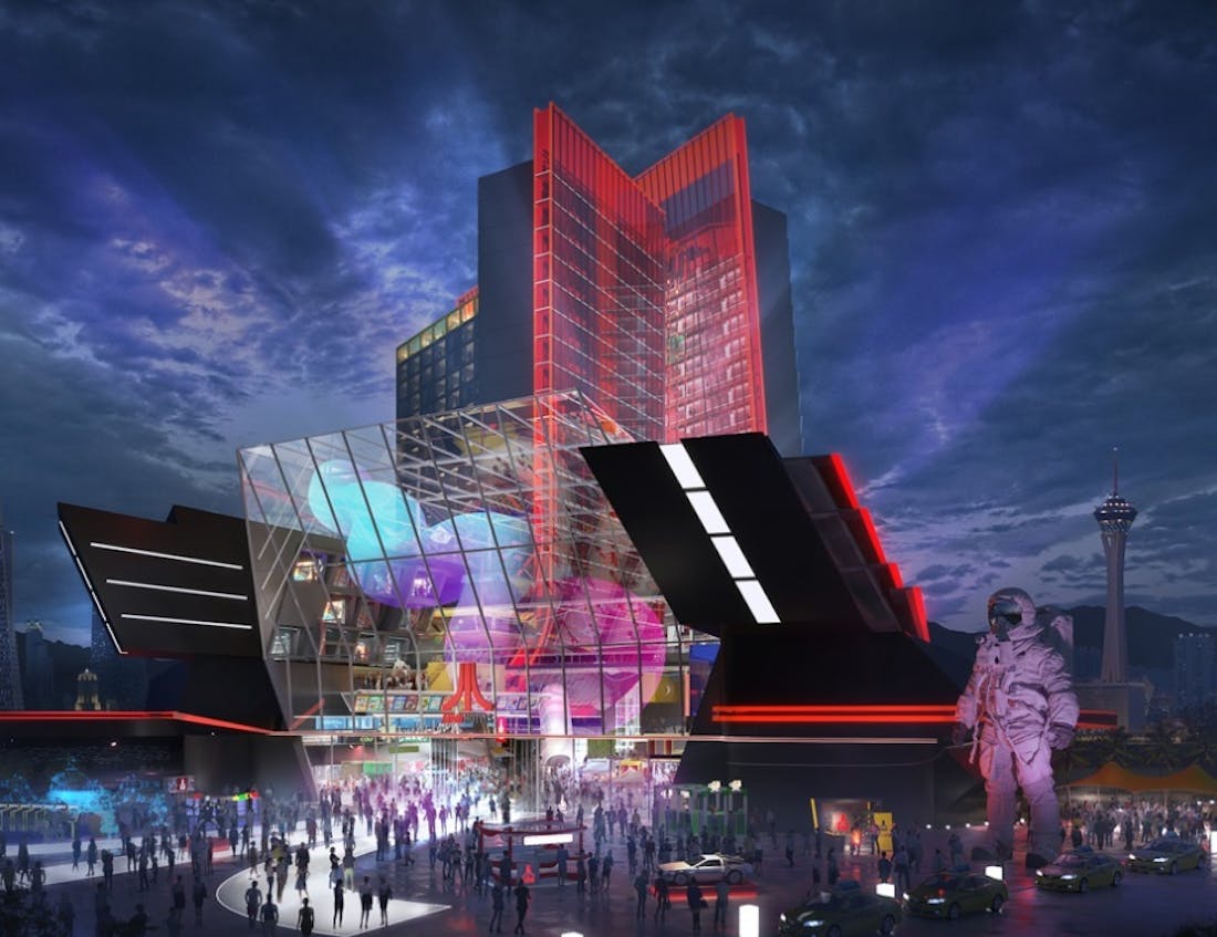 Atari Atari toont concept art voor aankomende hotels