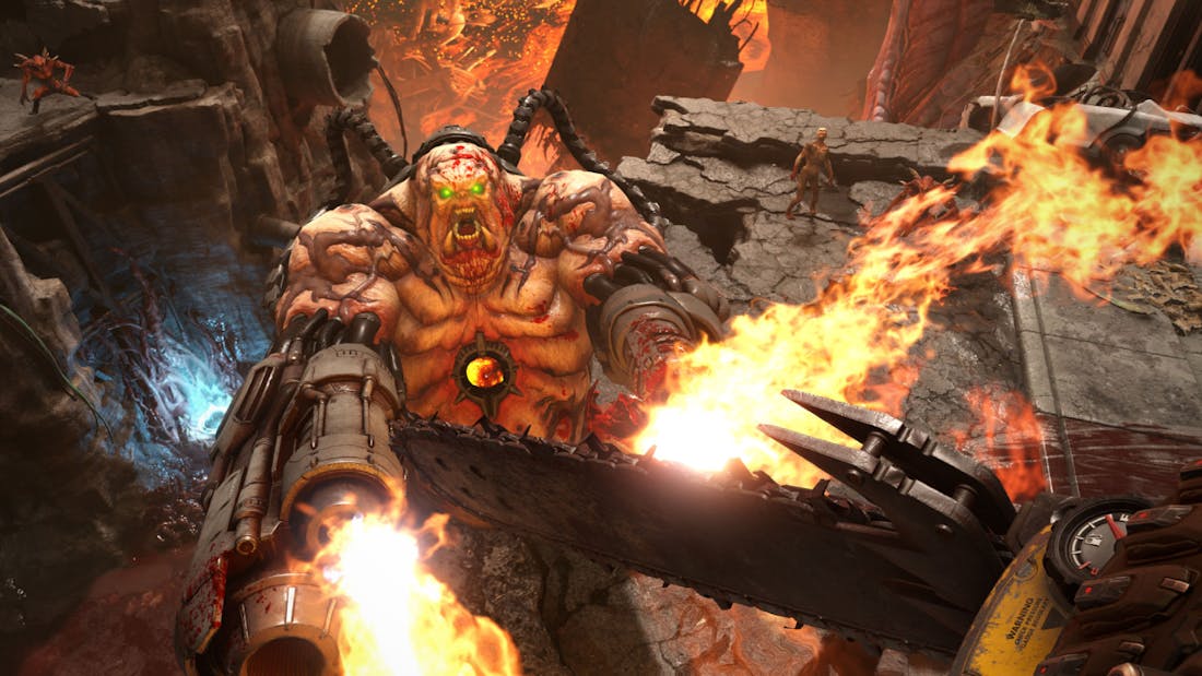 t4ypexazlafr6kknaiy2ei.png Doom Eternal-dlc The Ancient Gods: Part One nu uit op Switch