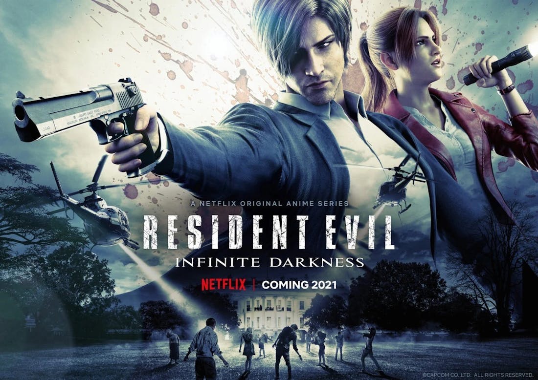 infinitedarkness.jpg Meer info en beelden van aankomende Resident Evil Netflix-series