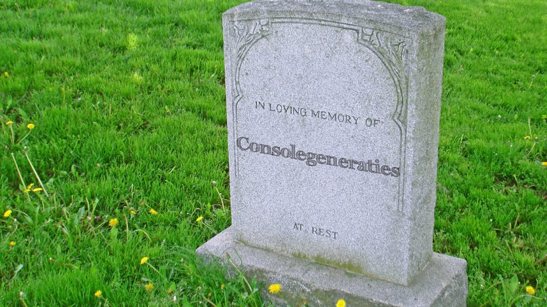 wer.png Consolegeneraties zijn dood