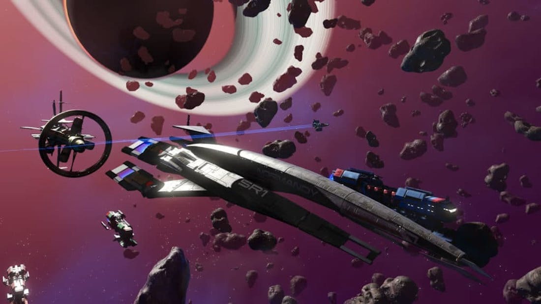 no-mans-sky-beachhead-ssv-normandy-sr-1-asteroid-field-1024x576.jpg Nieuwe update No Man's Sky neemt ruimtestations op de schop