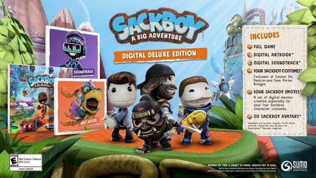 sacckbo.jpg Introductietrailer van Sackboy: A Big Adventure onthuld