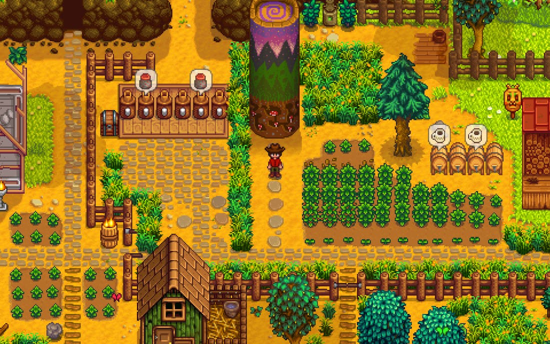 Stardew Valley Stardew Valley wordt speelbaar in Tesla-wagens