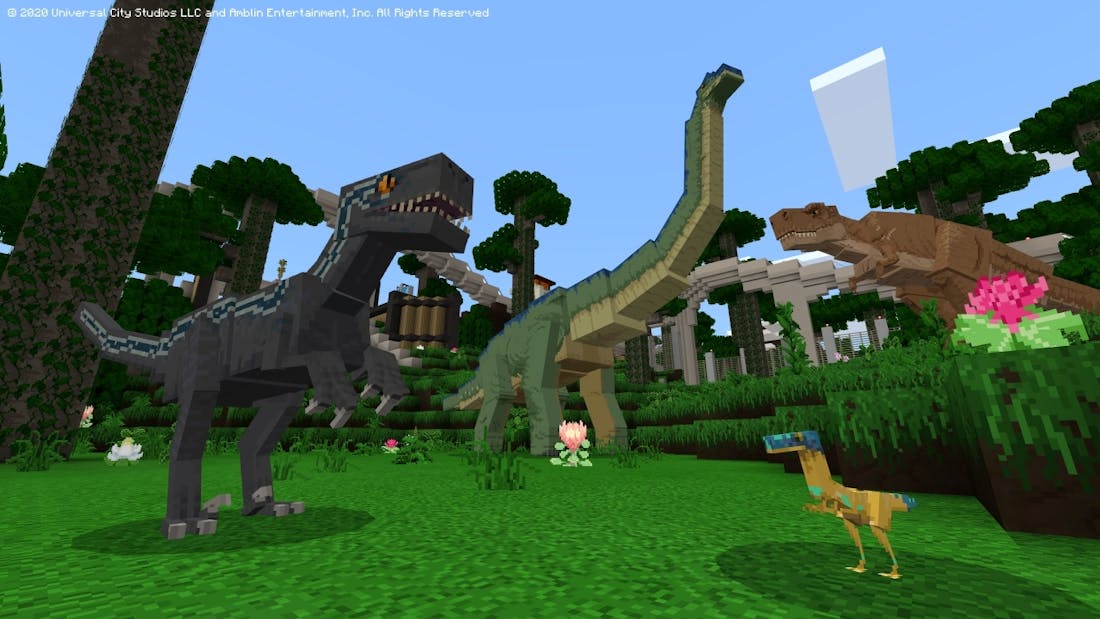 dino.jpg Minecraft krijgt DLC van Jurassic World