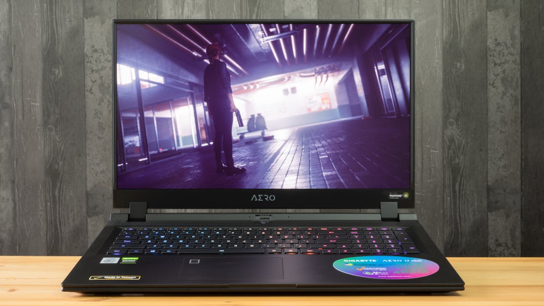 GIGABYTE AERO 17 HDR XB RTX perfromance.png AERO 17 HDR — Gigabyte overtuigt nog niet met dure designlaptops