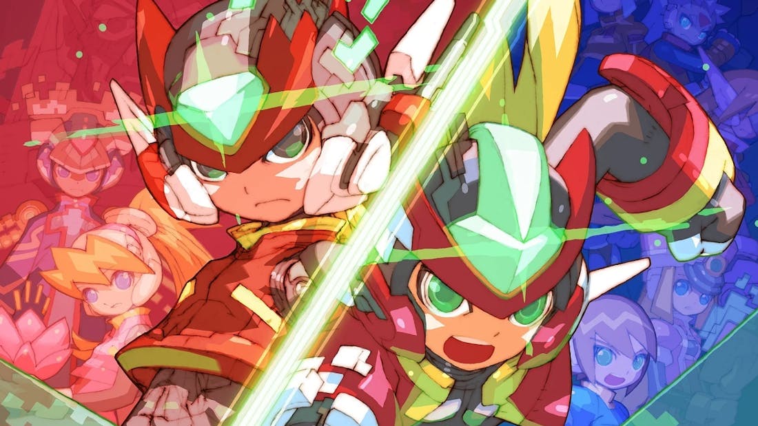 mega stuff bann.png Mega Man Zero/ZX Collection maakt de beste Mega Man-games weer actueel