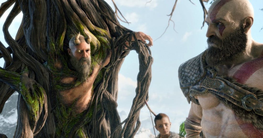 godofwarmimir-1280x672-1.jpg Levensechte Mimir uit God of War gemaakt door fan