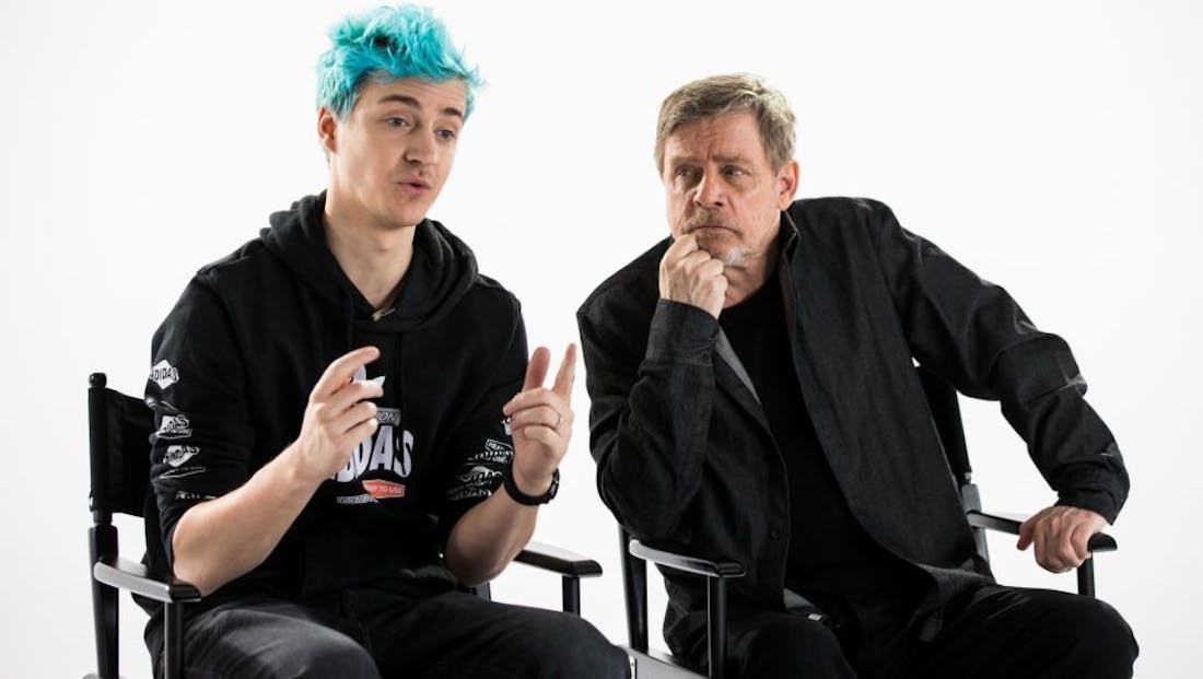 ninja.jpg Mark Hamill en Ninja kondigen speciale Fortnite-stream aan