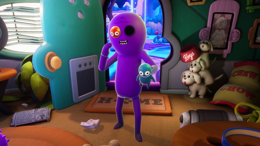 trover-ban2p.png Trover Saves the Universe is de grappigste game van het jaar