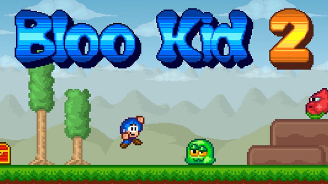 bloo-kididie.png SNES-geïnspireerde indiegame Bloo Kid 2 verschijnt volgende week