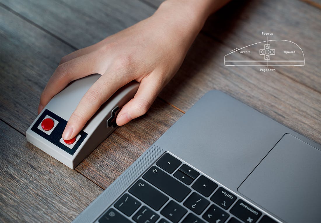 muis_Uyca7hT.png 8BitDo komt met bizarre muis in stijl van originele NES