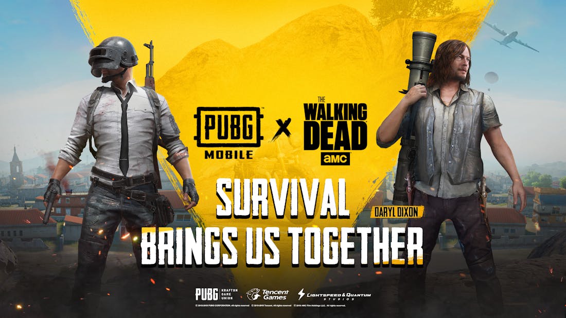 pubg-mobile-x-the-walking-dead.jpg The Walking Dead-evenement in PUBG Mobile begint vandaag