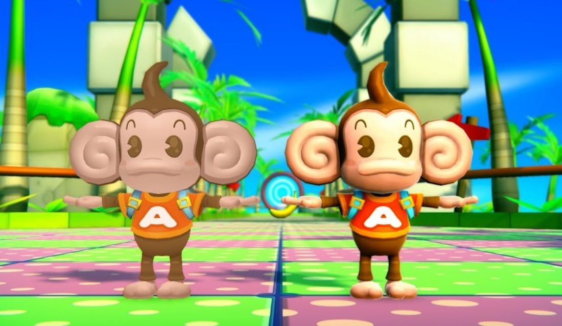 monkeyball1.jpg Super Monkey Ball: Banana Blitz HD wordt als vanouds