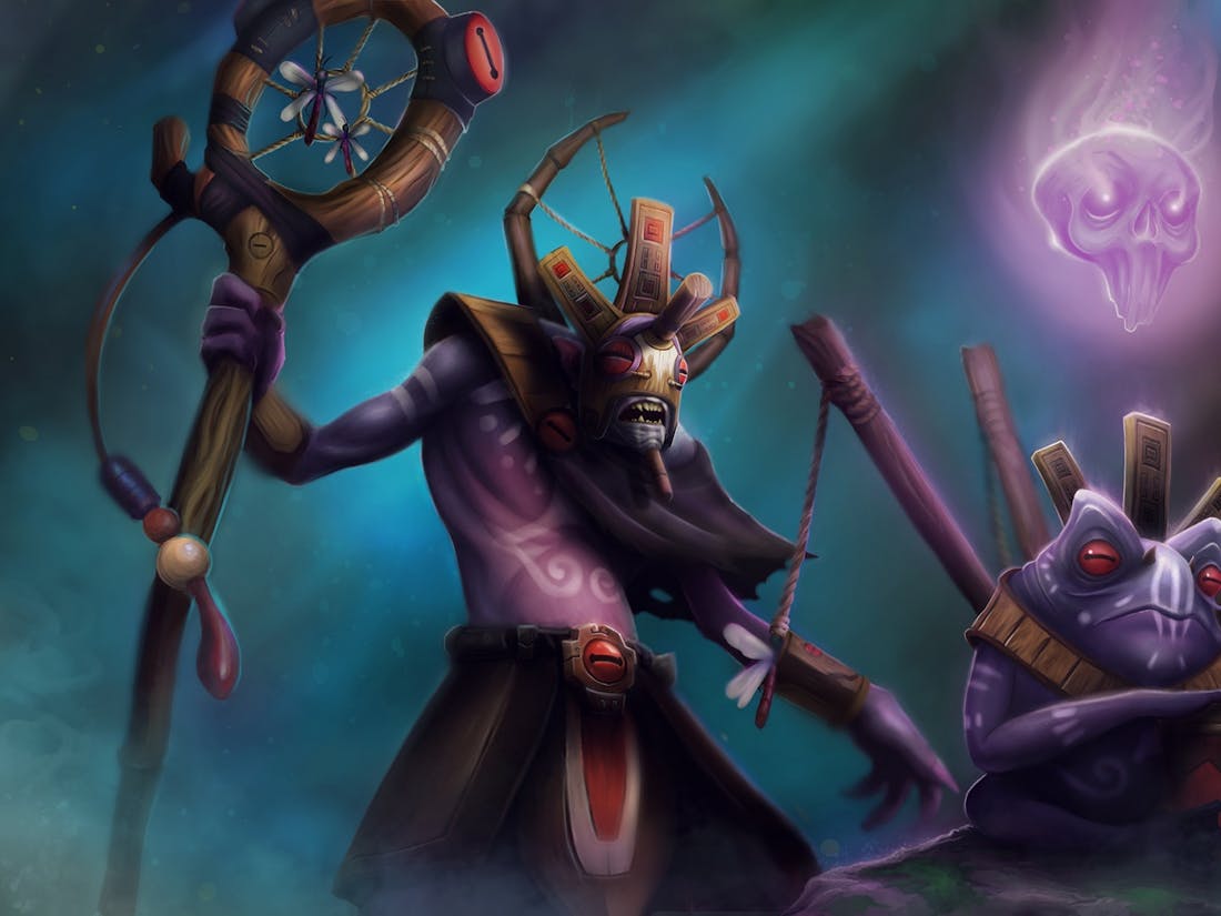 witch_doctor_dota_2_art_95304_1152x864.jpg Dota 2-team OG wint The International twee keer achter elkaar