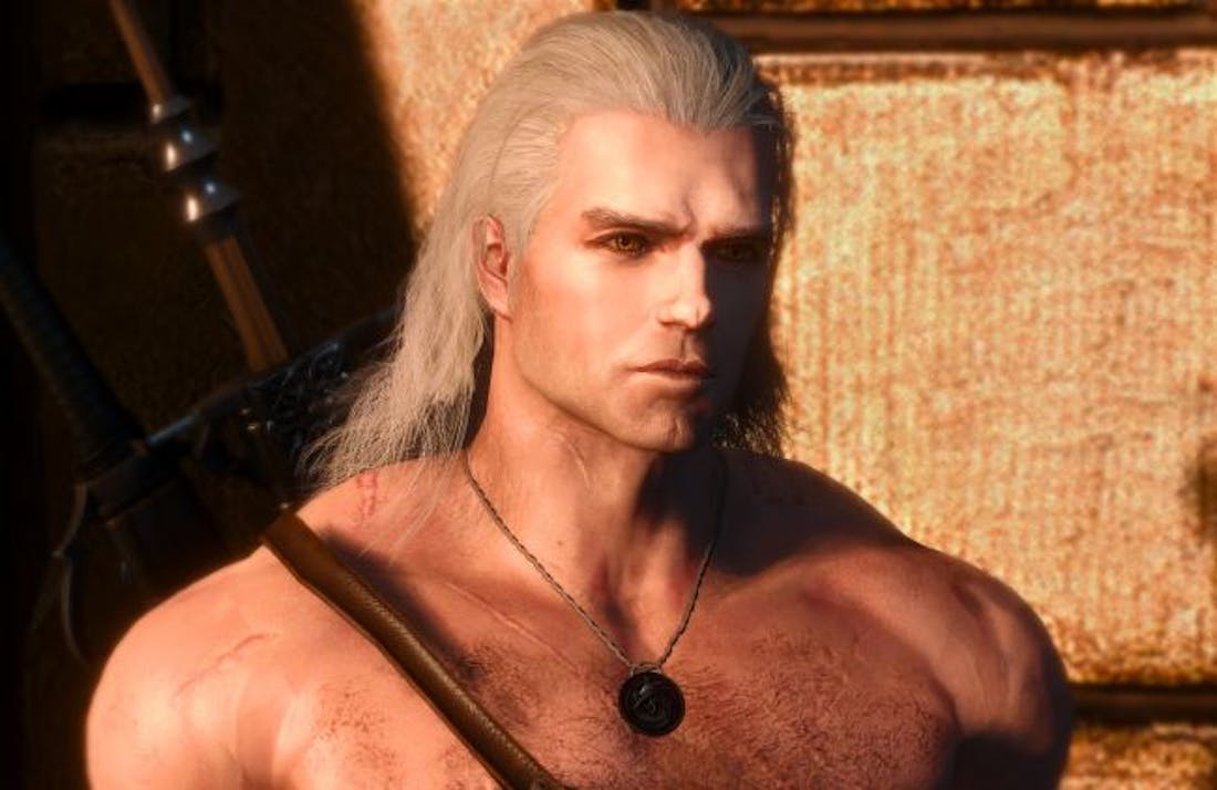 geralt-mod.jpeg The Witcher 3-mod verandert Geralt in acteur Henry Cavill