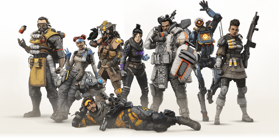 apex-embed-legends-lineup.png Team van Ninja wint eerste Apex Legends-toernooi