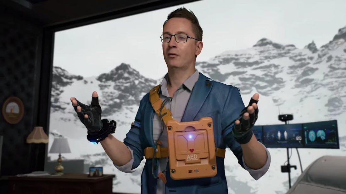 heartman.png Ontmoet Heartman uit Death Stranding