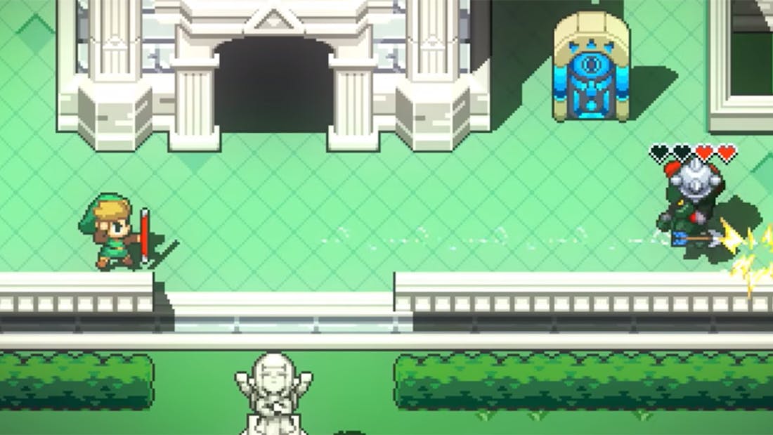 cadence-of-hyrule.png Zelda-game Cadence of Hyrule, Cuphead, Vlambeer Arcade en meer naar Switch