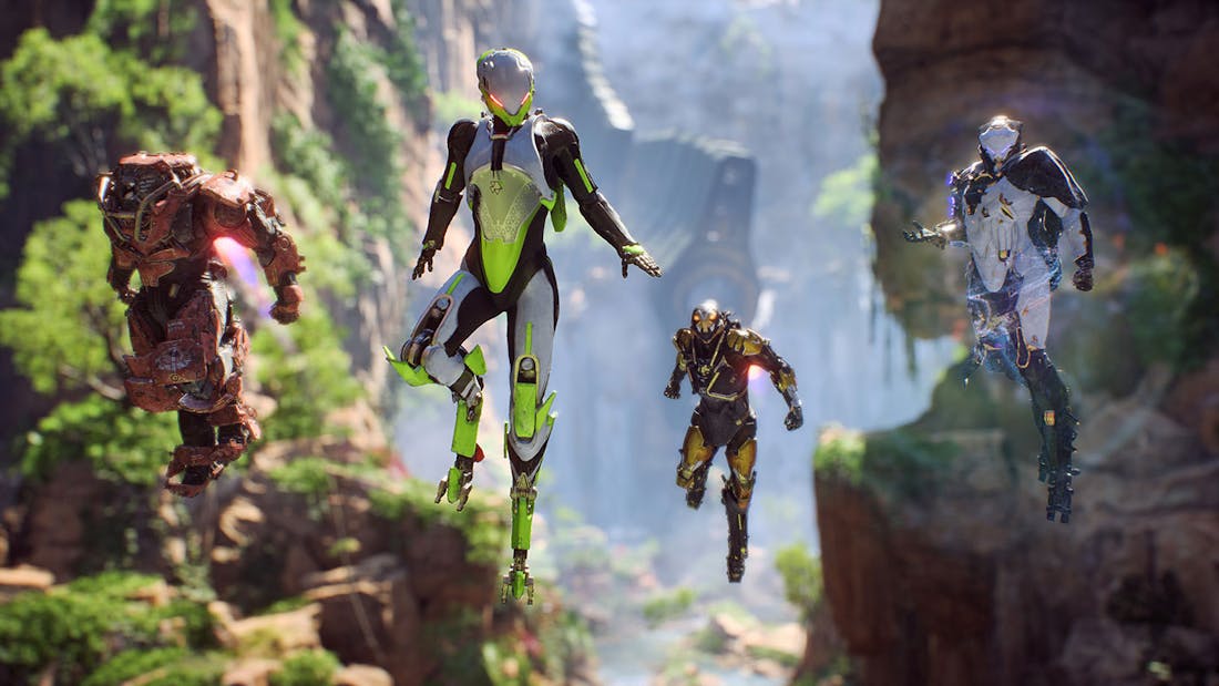 Anthem Anthem-demo bevat geen tutorials