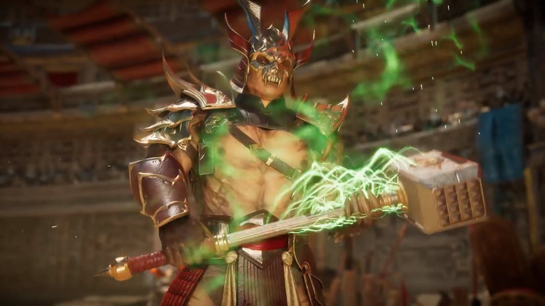 shaokahn.png Shao Kahn breekt vijanden met hamer in Mortal Kombat 11
