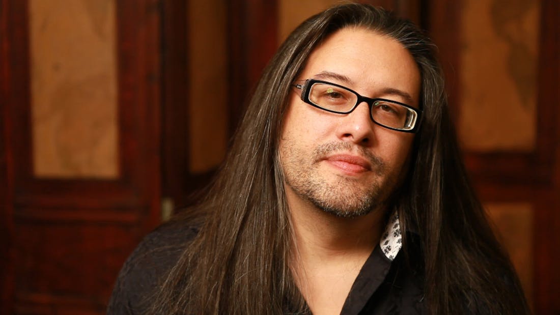 john_romero_-_jason_scott_interview_6951215385.jpg John en Brenda Romero werken aan strategiegame met Paradox