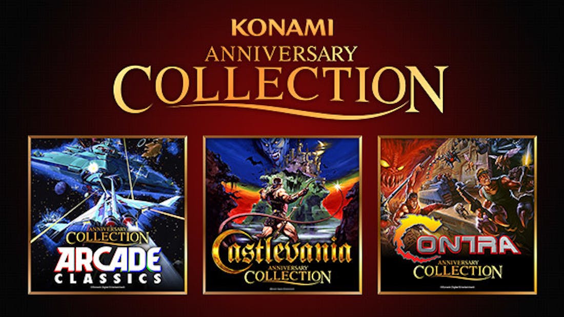 Konami Konami brengt drie collecties met klassieke games uit