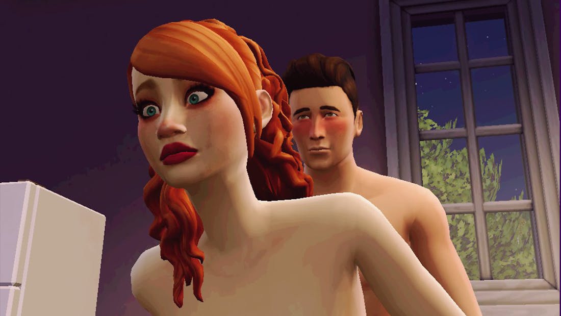 simsie.png Voorspel: Seksmods maken van De Sims 4 een pornostudio