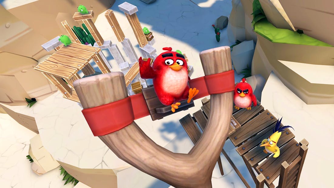 angry-banner.png Angry Birds VR: Isle of Pigs knalt lekker weg