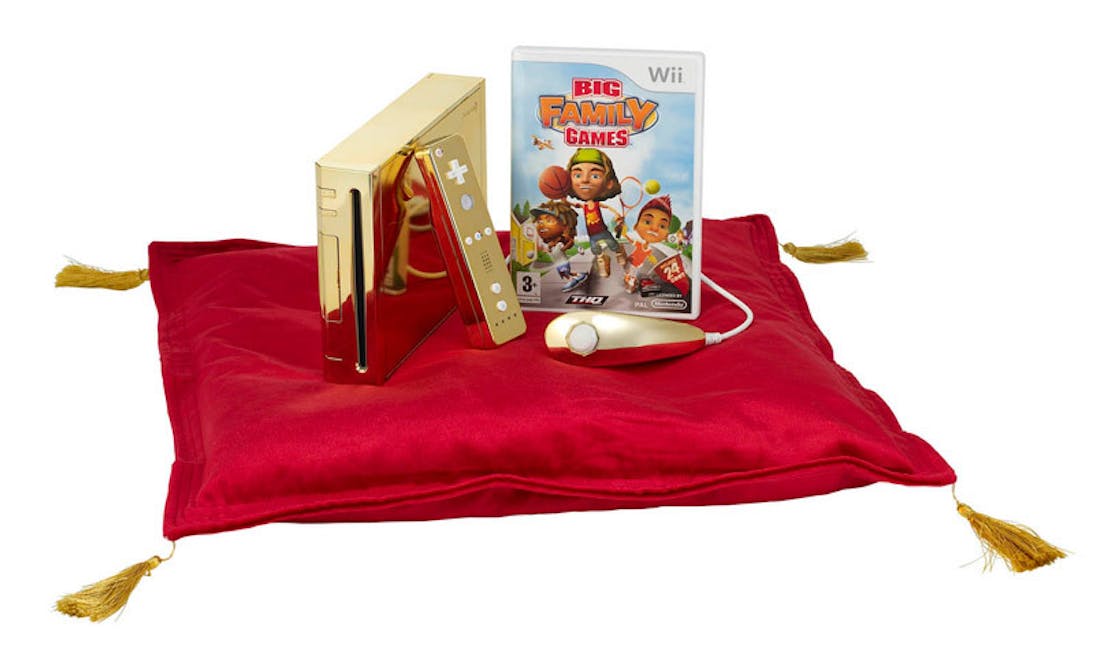 Nintendo Wii Nederlandse verzamelaar bezit unieke gouden Wii-console