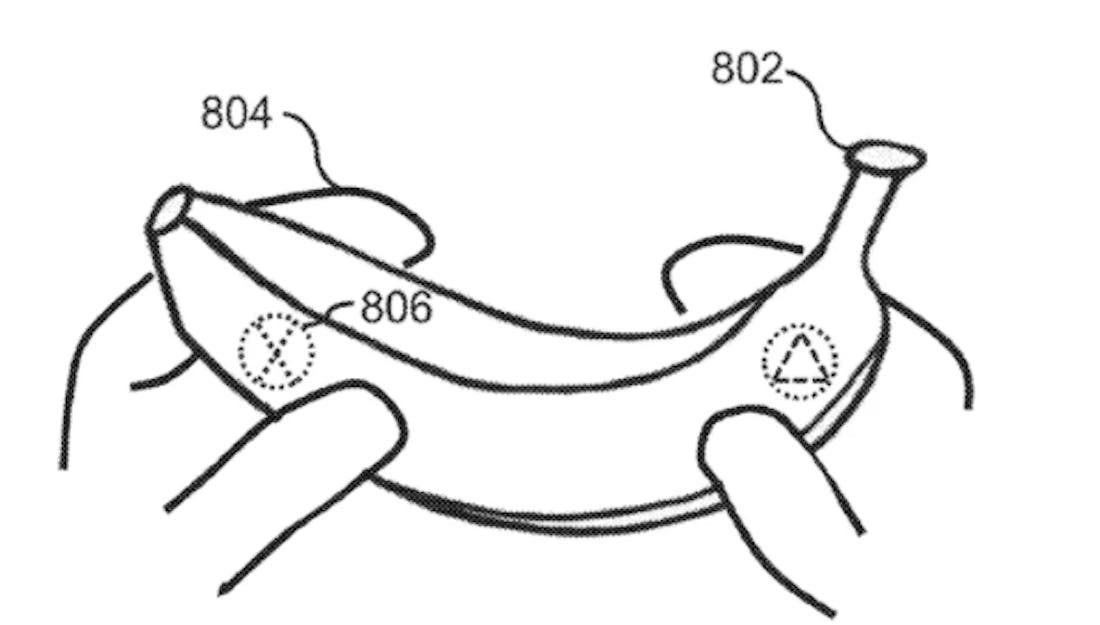 banaan.png Sony legt patent voor bananencontroller vast