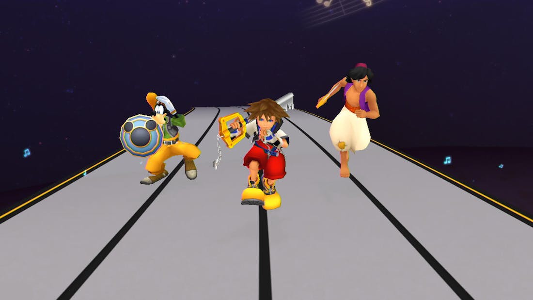 kh-ban.png Kingdom Hearts: Melody of Memory is een futloos eerbetoon
