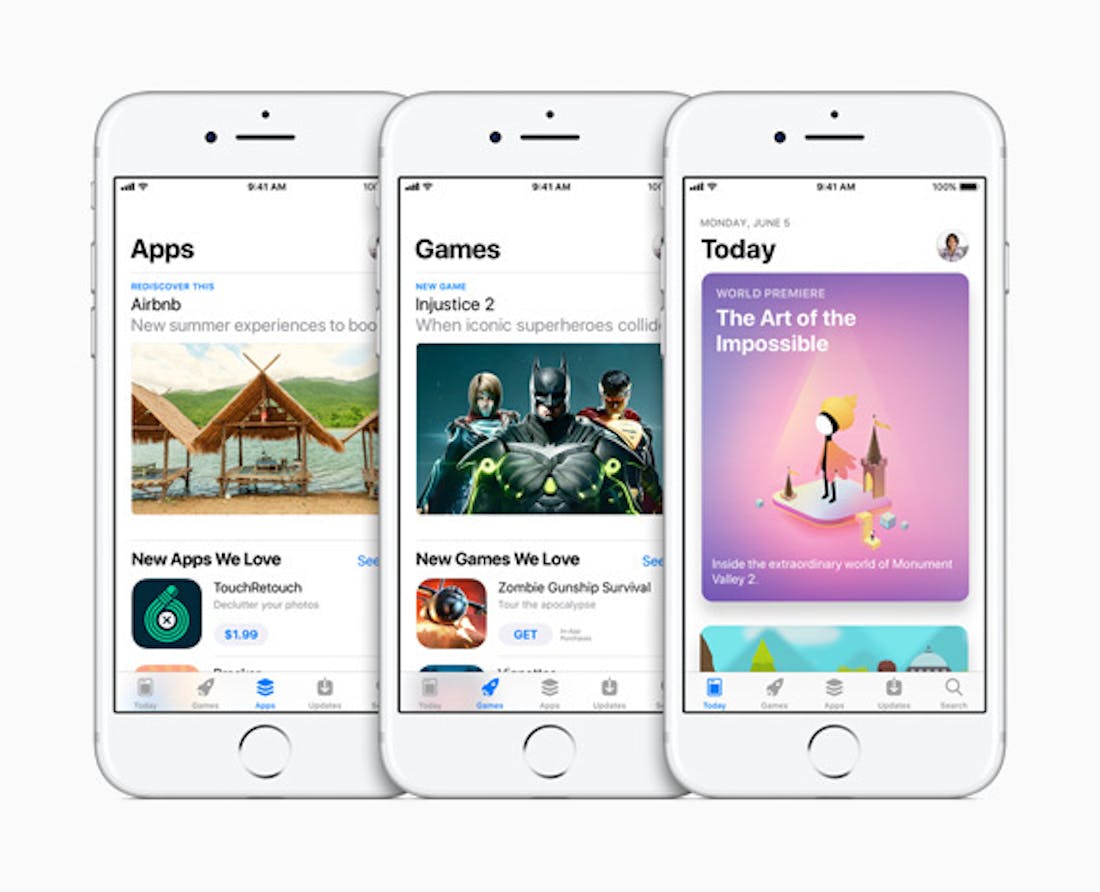 apple_dwQ8R9F.jpg Apple halveert commissie App Store voor veel ontwikkelaars