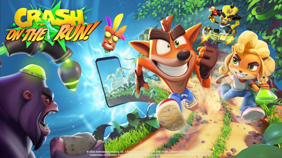 crashie_12jwczG.jpg Crash Bandicoot: On the Run goed voor '100+ uur aan gameplay'