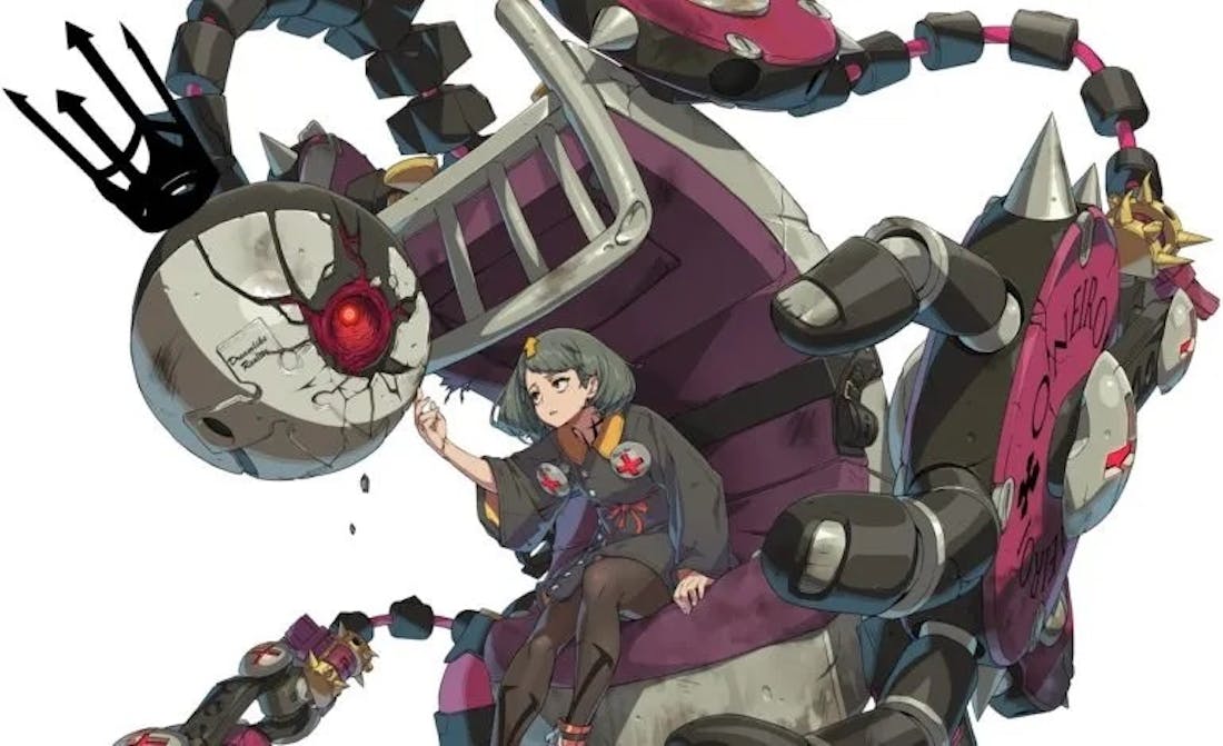 bedman.jpg Guilty Gear Strive-personage Bedman is een vechtend bed