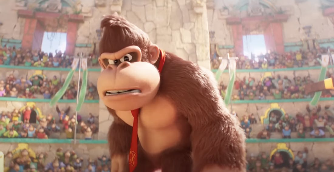 donkey_kong_super_mario_movie.png Bedenker DK Rap niet vermeld in aftiteling The Super Mario Bros. Movie