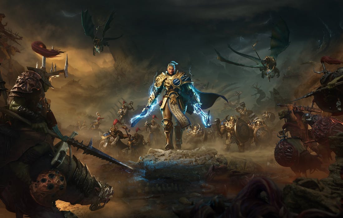 Warhammer Age of Sigmar: Realms of Ruin Ontmoet de Stormcast Eternals uit Warhammer Age of Sigmar: Realms of Ruin