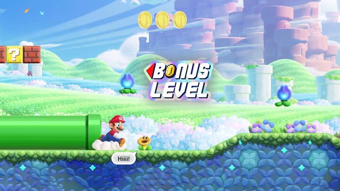 Bonuslevel Super Mario Bros. Wonder Super Mario Wonder redt de Nintendo Direct: Analyse - Bonuslevel