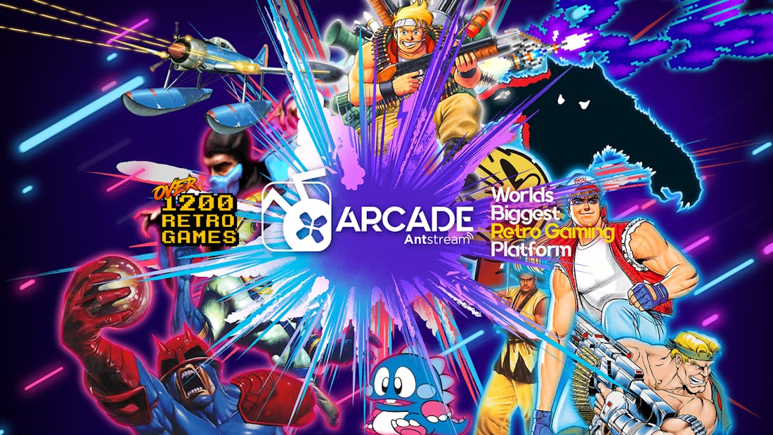 Antstream Arcade Antstream Arcade is eerste cloudgamingservice op Xbox van een ander bedrijf
