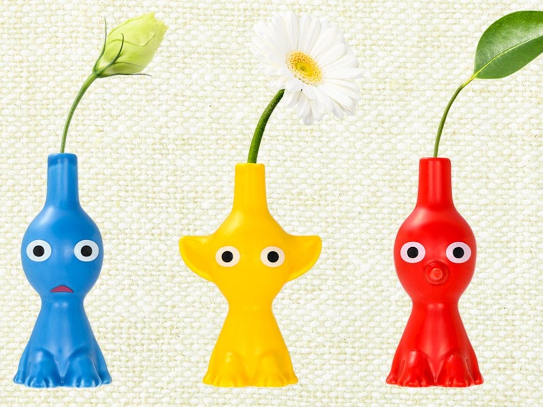 Pikmin Nintendo verkoopt kleine Pikmin-vazen